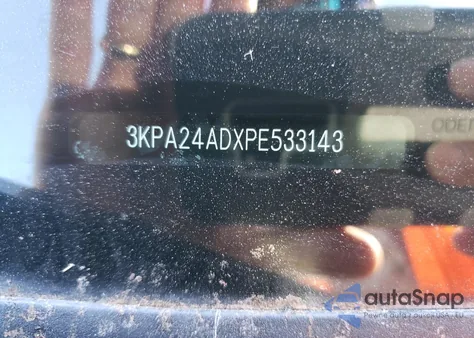 2023 Kia Rio Lx z USA, uszkodzony, nr VIN 3KPA24ADXPE533143